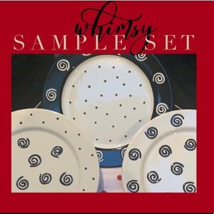 Whimsy black & white Tablescape Set Selections